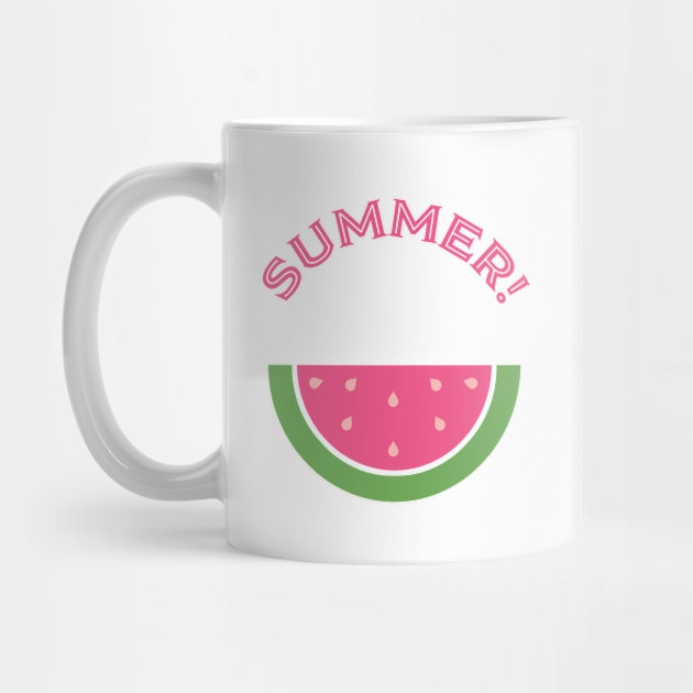 Summer Vacation Slice of Watermelon by CoffeeandTeas